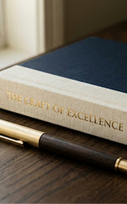 Premium book design visual